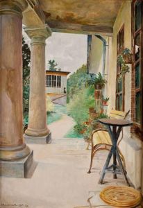 Fragment Willi W Luslawicach by Jacek Malczewski