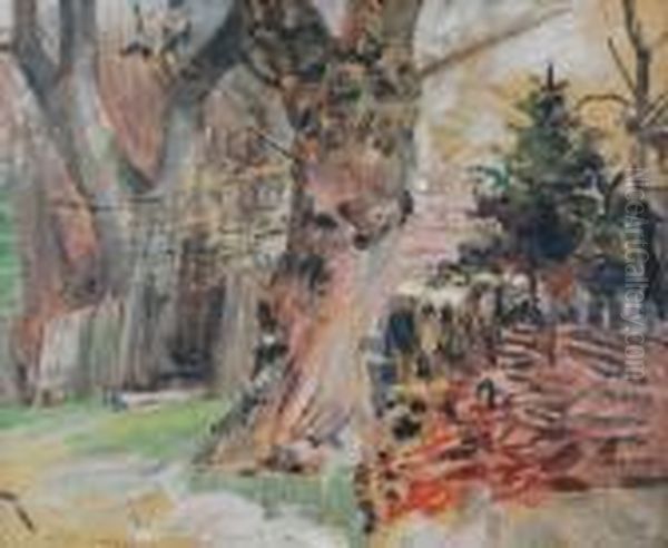 Pejzaz Z Drzewami - view 1