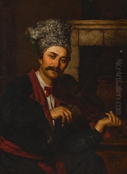 The Violin Player - view 1