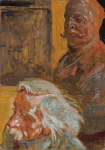 Studium Z Pracowni by Jacek Malczewski