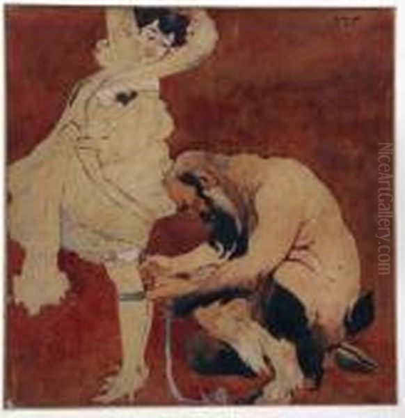 Kobieta I Satyr - view 1