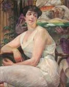 Portret Kobiety Jako Salome by Jacek Malczewski