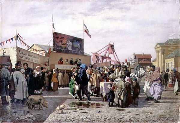 A Fair at Tula in Holy Week, 1873 - view 1