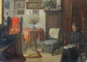 Scena We Wnetrzu by Jacek Malczewski