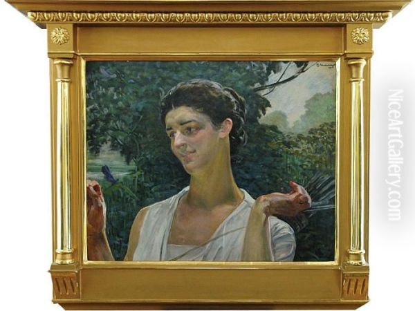Diana. Portret Marii Sozanskiej, Zony Malarza Michala - view 1