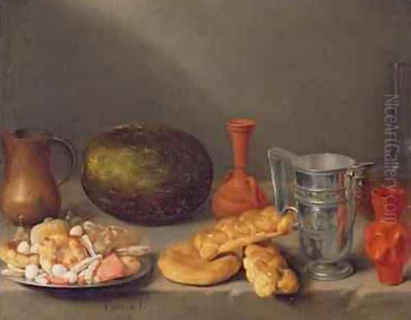 Still life with bread, 1648 - view 1