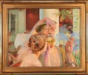 Powrot Sybiraka, 1912 R. by Jacek Malczewski