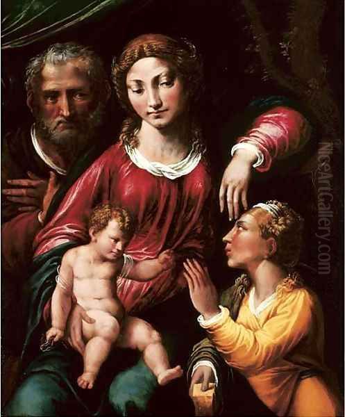 The Mystic Marriage of Saint Catherine - view 1