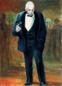 Portret Sedziwego Mezczyzny by Jacek Malczewski