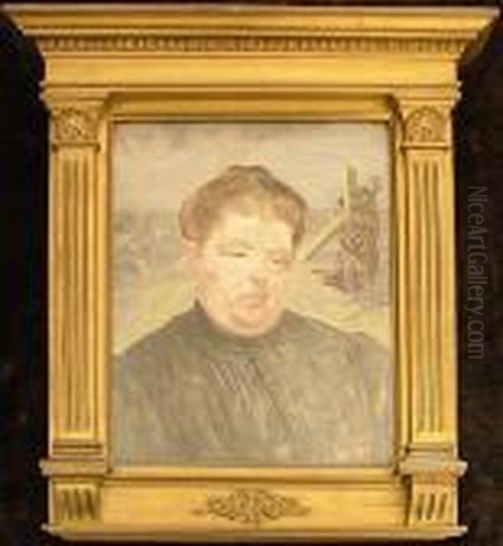 Portret Siostry Artysty, Heleny Z Malczewskich Karczewskiej - view 1