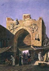 The Gate of Konya, Asia Minor by Charles Pierron