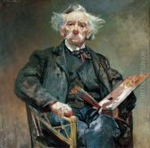 Portret Malarza by Jacek Malczewski