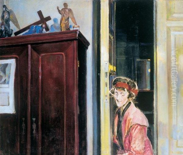 Corka Julia We Wnetrzu, 1923 R. - view 1