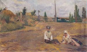 Z Ukrainy, Okolo 1883-1890 by Jacek Malczewski