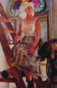 Mlodosc, 1916r. by Jacek Malczewski
