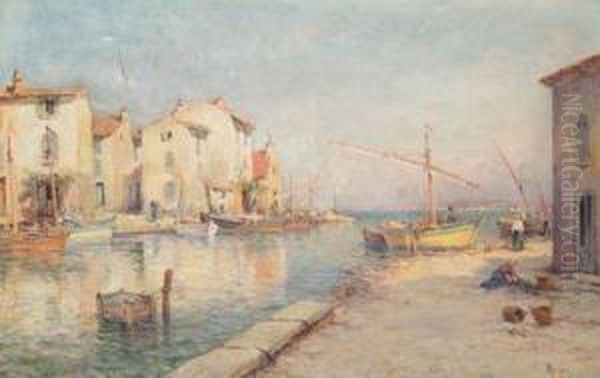 Vue Presumee Du Port De Martigues - view 1