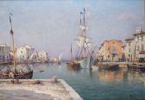 Brick Dans Le Port Des Martigues - view 1