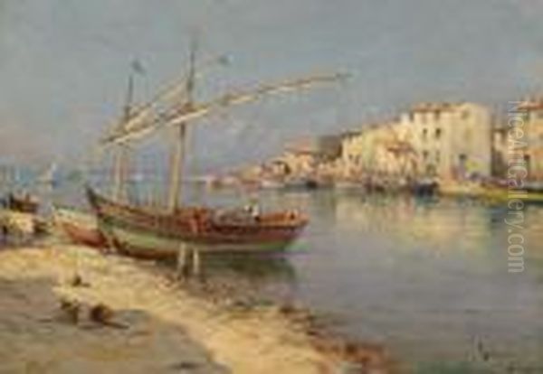 Pescatore Intento A Rappezzare Le Reti - view 1