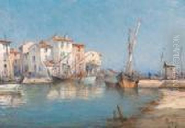 Sailing Boats In The Harbour - view 1