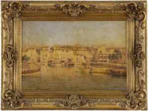 Port De Cassis. by Charles Malfroy