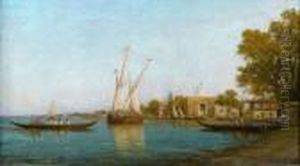 Barques Et Voiliers Sur Le Nil