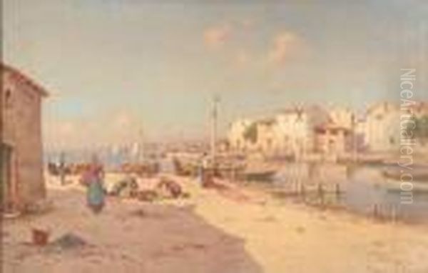 Port Scene Of Martigues - view 1