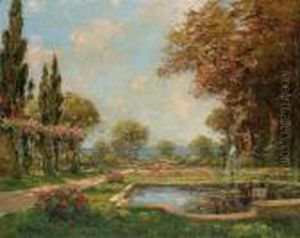 Jardin Au Printemps by Henri Malfroy