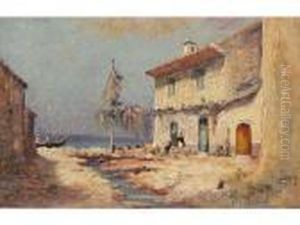 Maison Au Bord De Mer by Henri Malfroy