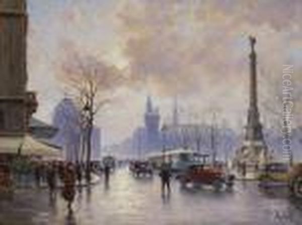 La Place Du Chatelet A Paris - view 1