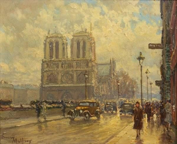 Les Quais Et Notre-dame - view 1