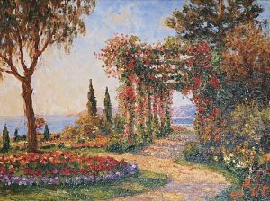 Jardin En Terrasse Sur La Mediterranee
