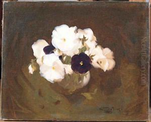 White and Purple Violas