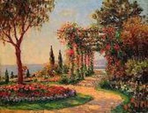 Terrasse Fleurie Sur La Mer