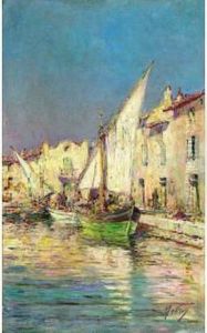 Martigues, Bateaux De Peche A Quai