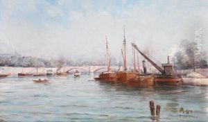 Peniches Au Quai D'orsay