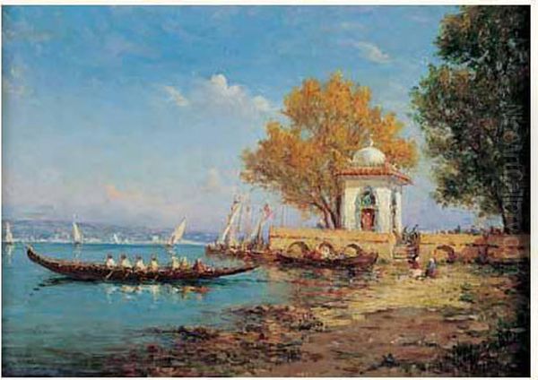 Sur Les Berges Du Bosphore - view 1