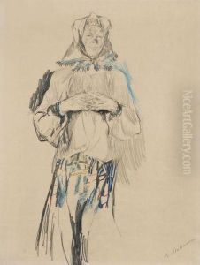 Paysanne Russe by Philippe Andreevitch Maliavine