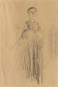 Russian Peasant Woman by Philippe Andreevitch Maliavine