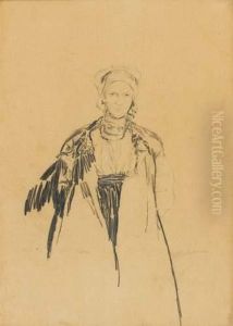 Paysanne Russe by Philippe Andreevitch Maliavine