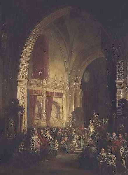Interior of Toledo Cathedral - view 1