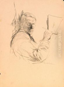 Self Portrait by Philippe Andreevitch Maliavine