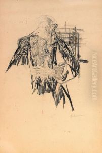 Old Man With Beard by Philippe Andreevitch Maliavine