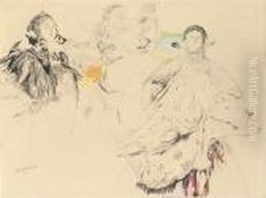 Study Of Peasant Women by Philippe Andreevitch Maliavine