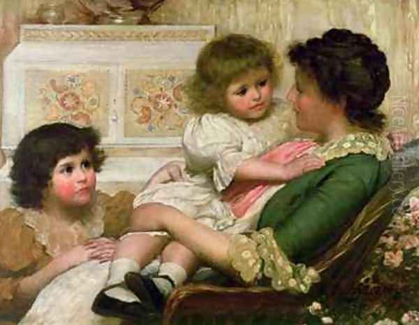 The Artists Wife and her Two Daughters - view 1