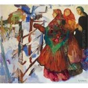 Russian Babas by Philippe Andreevitch Maliavine