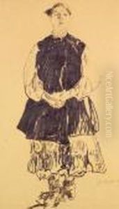 Paysanne Russe by Philippe Andreevitch Maliavine