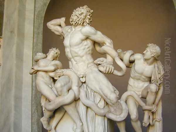 Laocoon and his sons - view 1