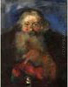 Jolly Peasant by Philippe Andreevitch Maliavine