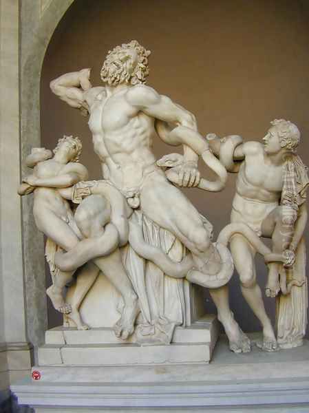 Laocoon and his sons [detail #1] - view 1