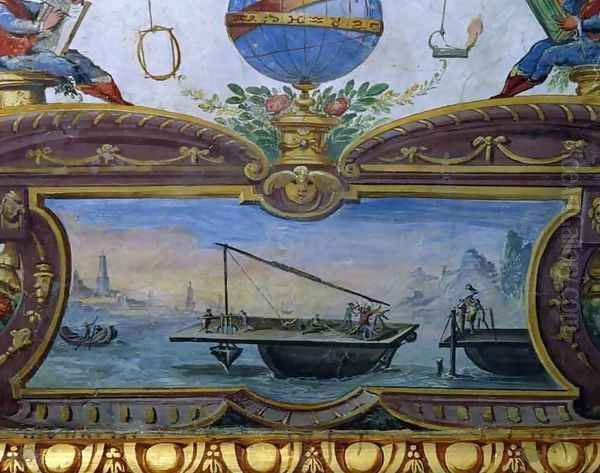 Device for dredging the sea, Stanza della Mattematica, 1587-1609 - view 1